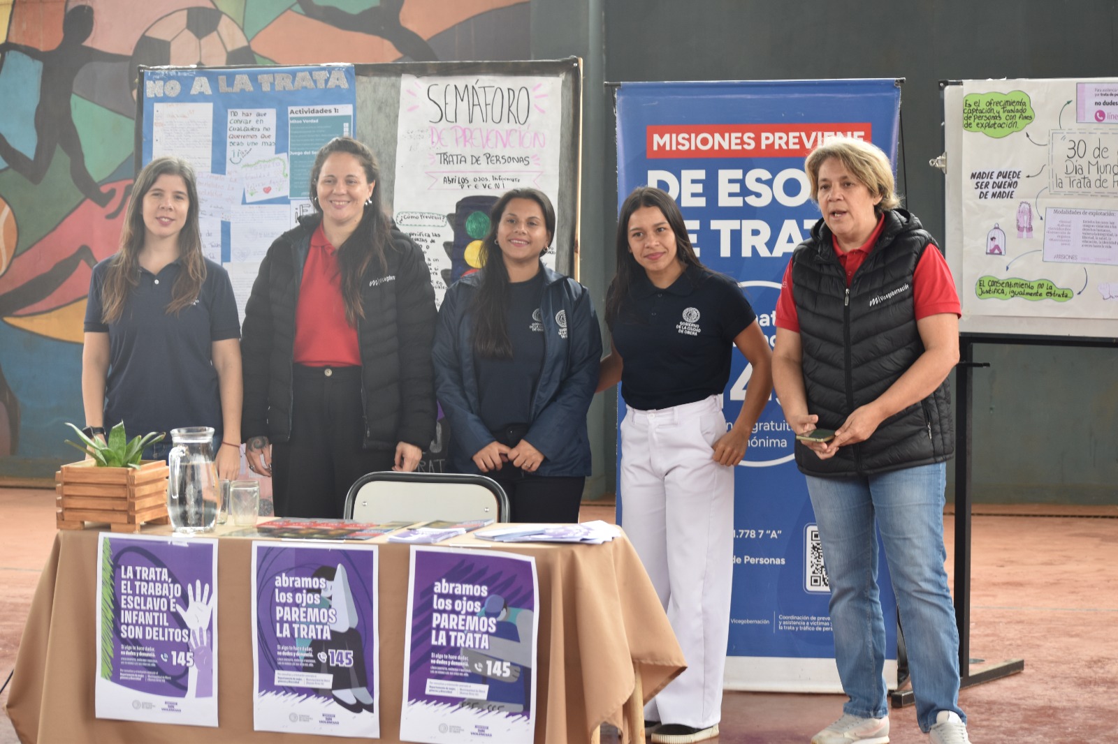 Capacitan a adolescentes sobre Trata de Personas y Delitos Conexos en Oberá