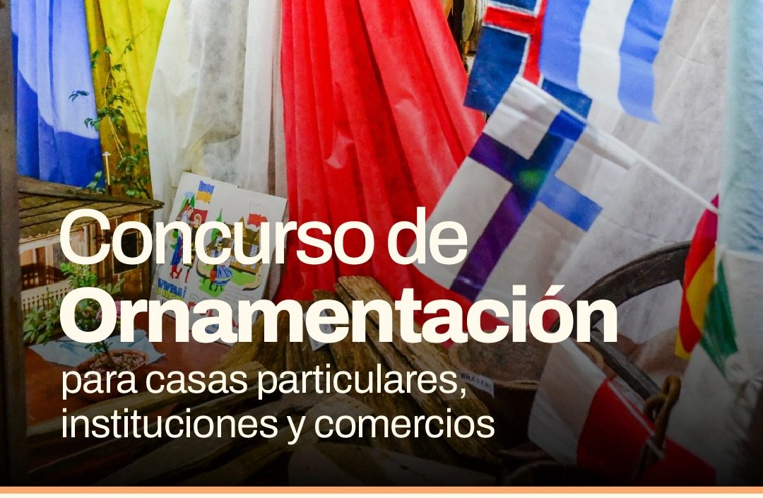Convocan al Concurso de Ornamentación alusiva a las tradiciones de los ancestros inmigrantes