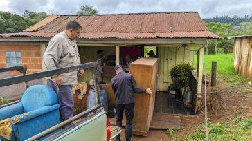 El Soberbio: 41 familias evacuadas por la crecida del río Uruguay finalmente regresaron a sus hogares