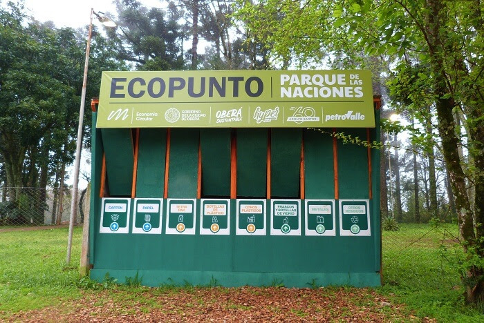 Nuevo Punto Limpio en el Parque de las Naciones: un espacio disponible las 24 horas para reciclar