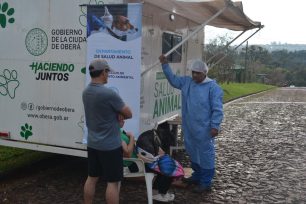 Vecinos de barrio Hultgren se beneficiaron con el programa “Manos a la Obra”