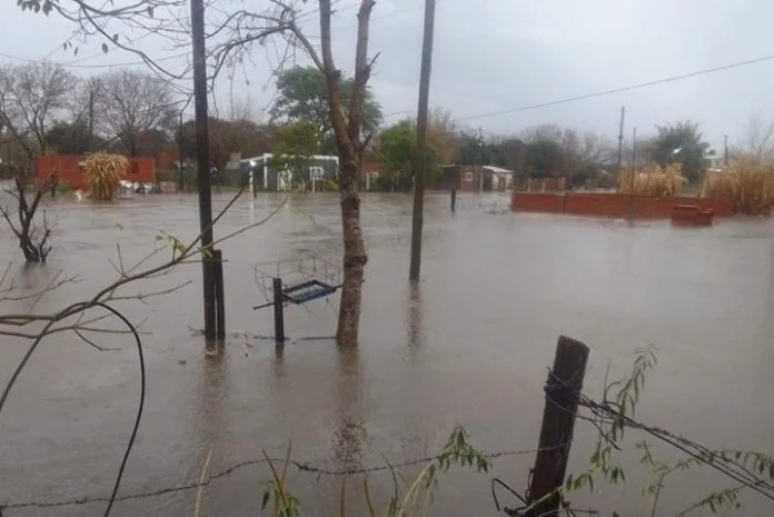 “Si el agua sigue creciendo va a tapar todo”, la crecida del río Uruguay ya obligó a unas 37 personas a dejar sus casas