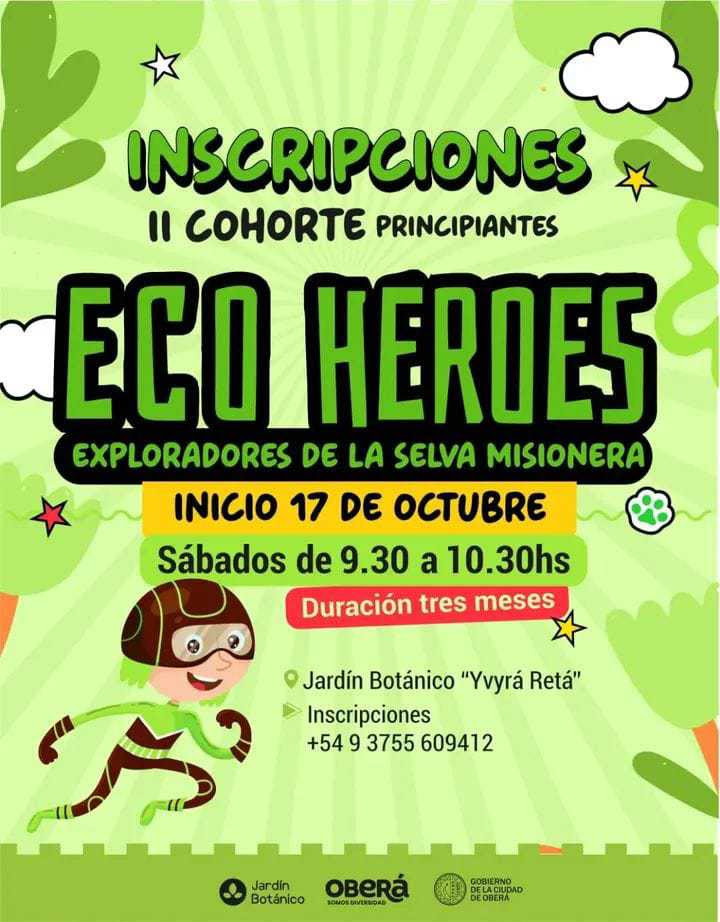 Los Ecohéroes están de vuelta: comienza una nueva cohorte en el Jardín Botánico