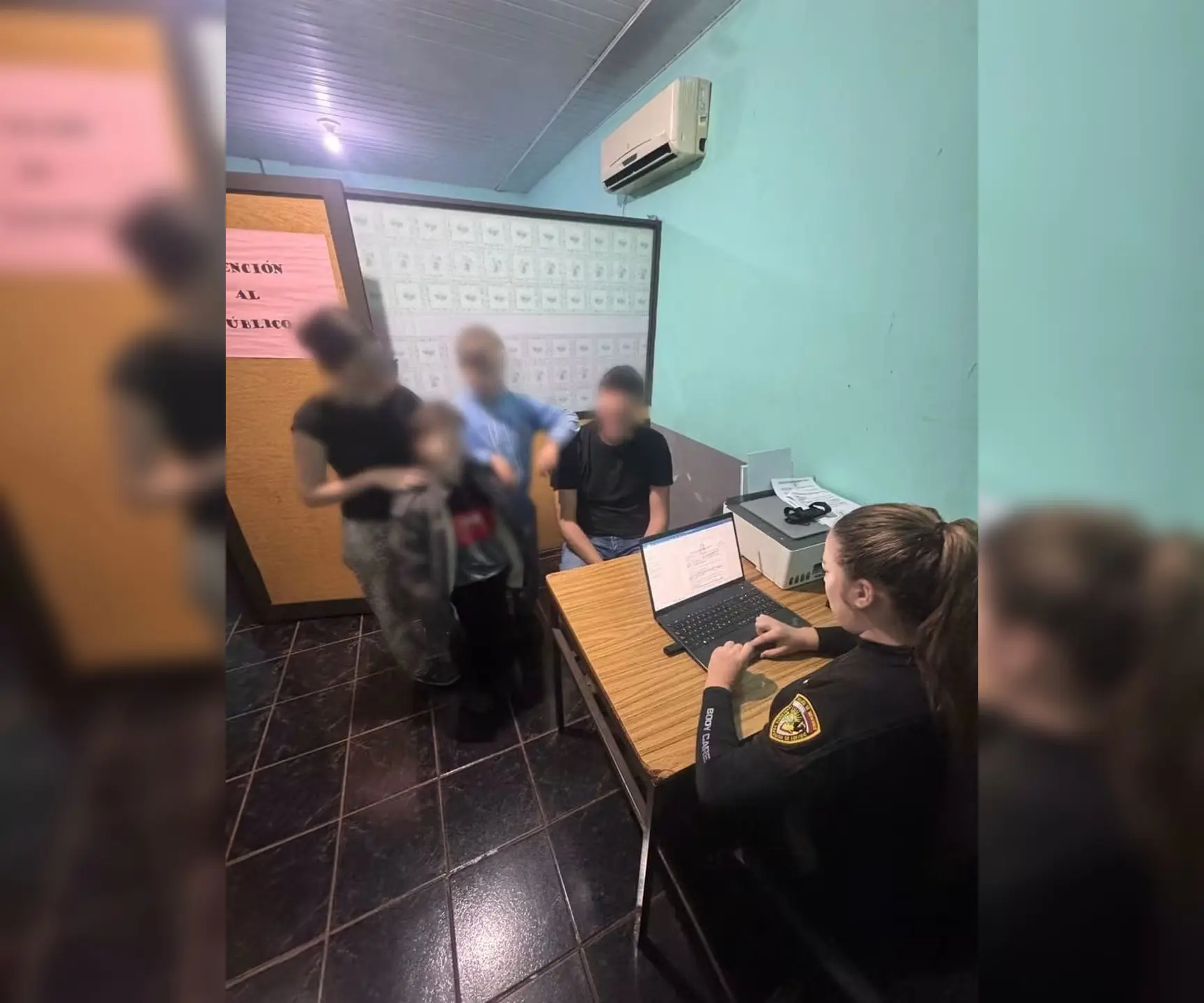 Resguardaron a tres niños que eran maltratados por su madre en San Vicente
