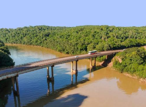 Ya está habilitado el paso por el puente Banana sobre el Paranaí Guazú y se normalizó el tránsito sobre la Ruta Nacional 12