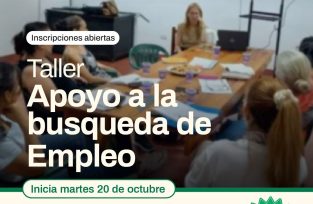 Último día de inscripción para el taller “Apoyo a la Búsqueda de Empleo”