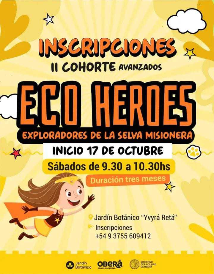 Los Ecohéroes están de vuelta: comienza una nueva cohorte en el Jardín Botánico